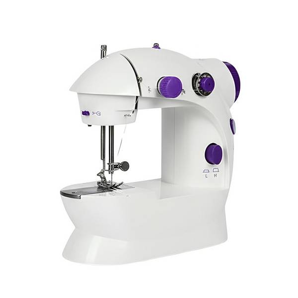 Mini Machine à Coudre Électrique Vitesse Réglable avec Éclairage LED