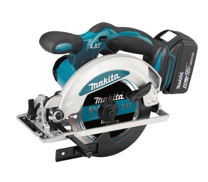 Scie circulaire 18V -2x5,0 Ah- en MAKPAC - MAKITA DSS610RTJ-1
