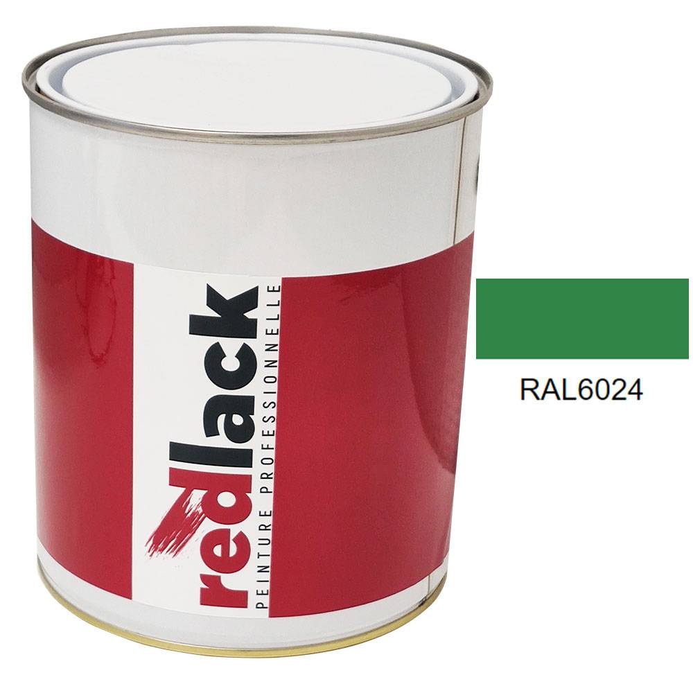 Peinture Multisupport - RAL 6024 - Vert signalisation - Satiné - 3L - Redlack - RAL6024-0