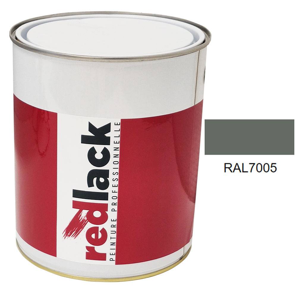 Peinture Multisupport - RAL 7005 - Gris souris - Satiné - 3L - Redlack - RAL7005-0