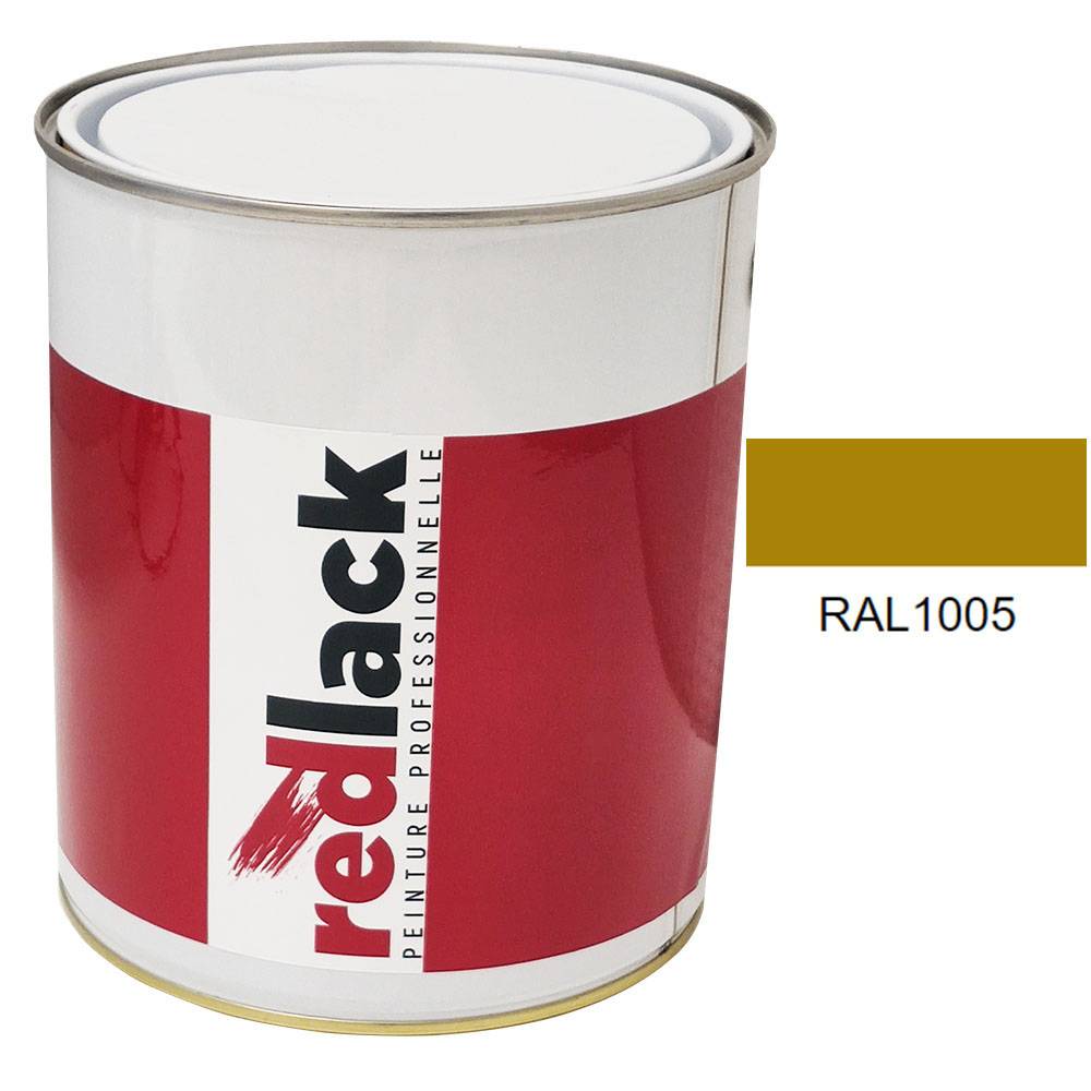 Peinture Multisupport - RAL 1005 - Jaune miel - Mat - 3L - Redlack - RAL1005-0