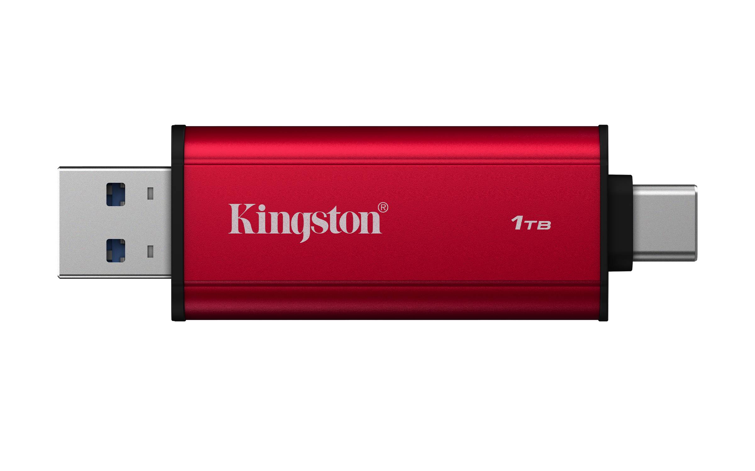 Kingston Technology 1TB Dual USB-A/C Portable SSD, Up to 1050MB/s USB 3.2 Gen 2, 1 To, USB Type-A / USB Type-C, 3.2 Gen-2