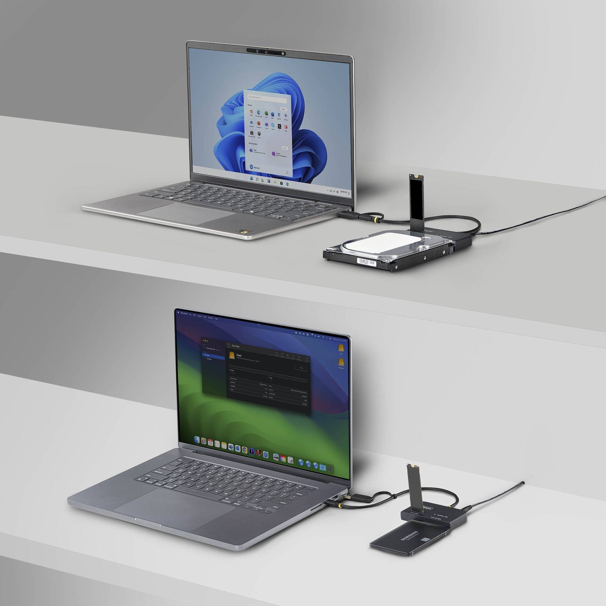 USB to M.2 NVMe and SATA SSD Adapter-4