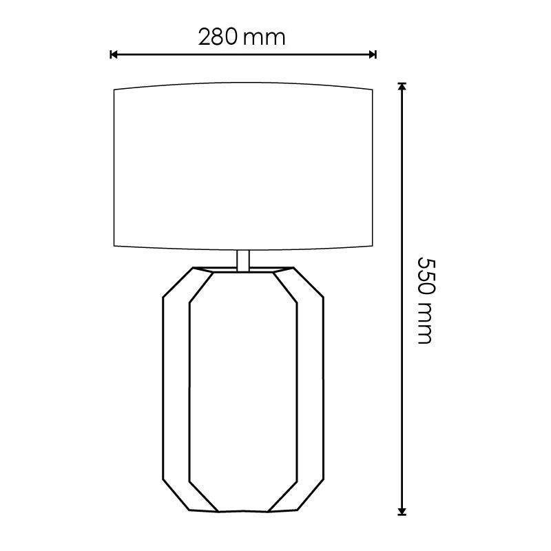 Lampe Dessert Aqua - DSC - Ledme - LM8156-1