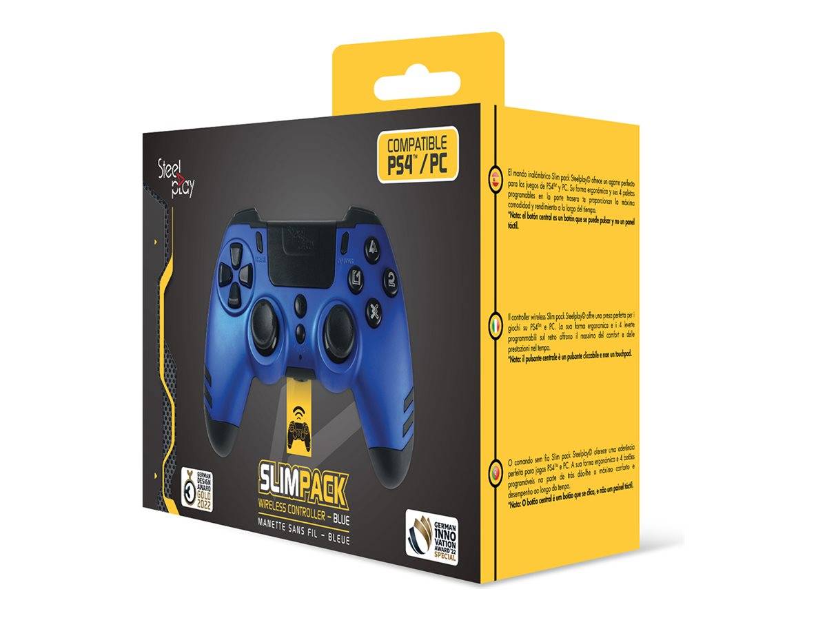 LEXIP X STEELPLAY Slim Pack Wireless Controller Sapphire Blue Multi (P)-0