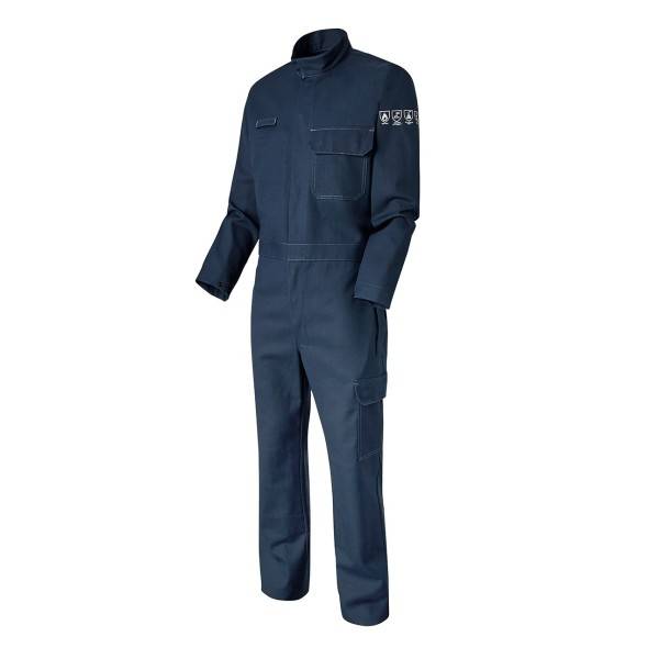 COMBI TECHPROTECT BANDES MULTIRISQUES B NAVY T0