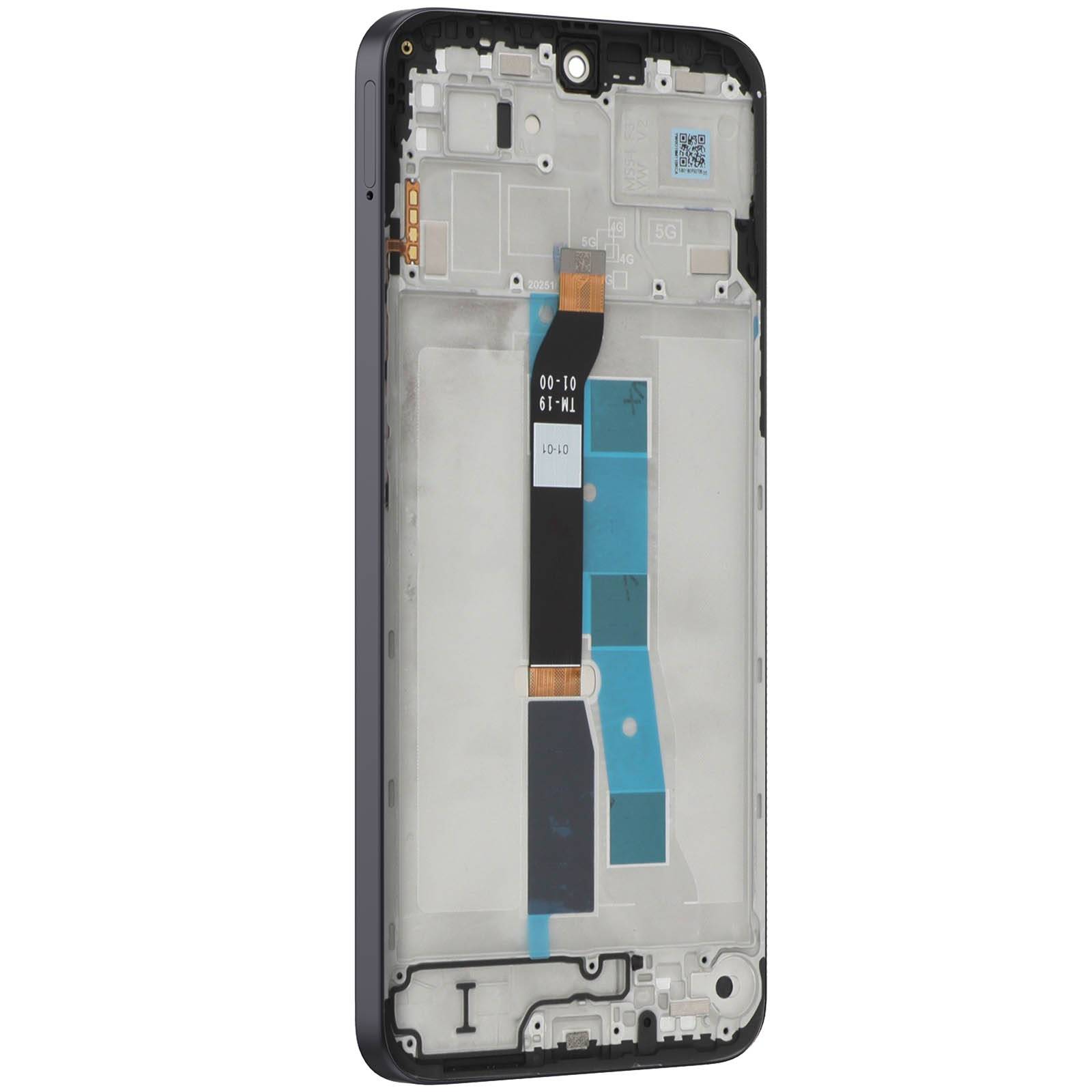 Écran Complet LCD de Remplacement pour Redmi 15 5G avec Châssis Service Pack-0