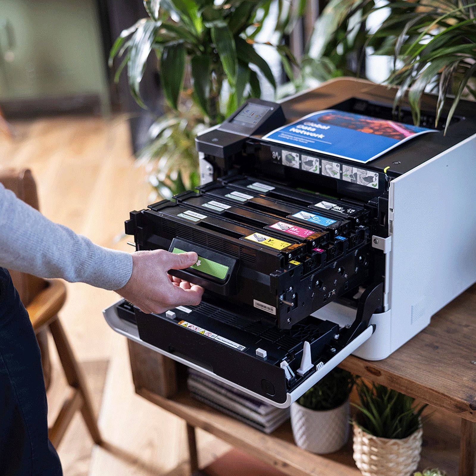 BROTHER HL-L8430CDW Color Singlefunction Printer 31ppm Wi-Fi NFC F+ BSI-4
