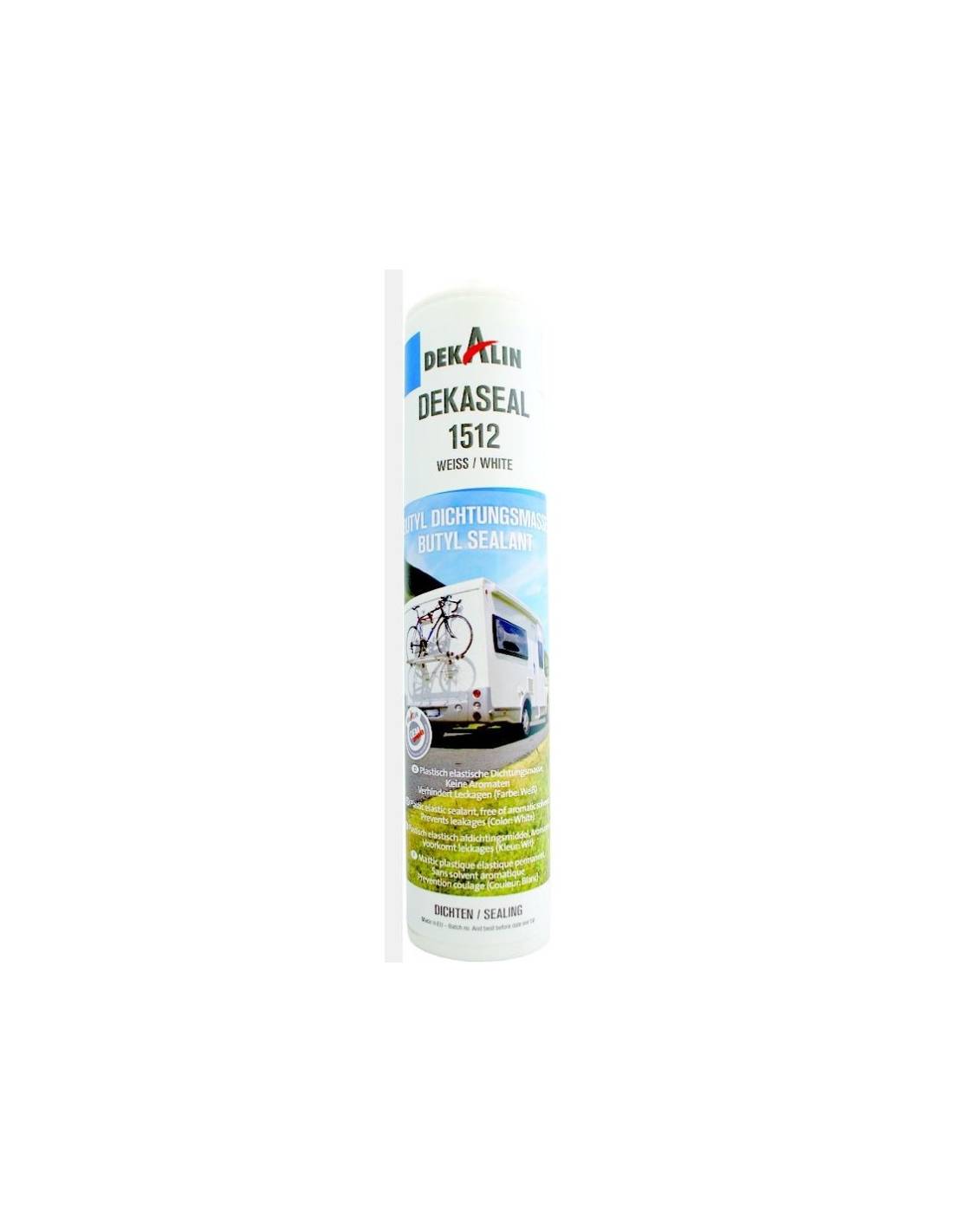 Dekalin Dekaseal 1512 Blanc Mastic Butyle Non Durcissant, étanche, Flexible Et Démontable. - Dekalin-0