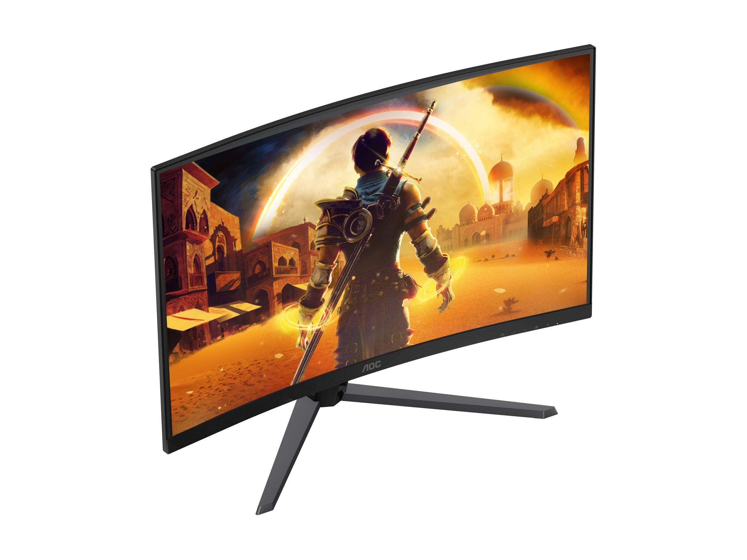 AOC G4 C32G42ZE, 80 cm (31.5"), 1920 x 1080 pixels, Full HD, LED, 4 ms, Noir, Rouge-2