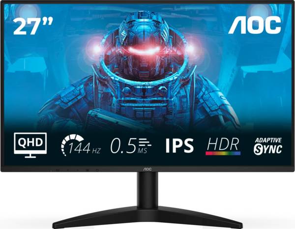 AOC Q27B36X 27p QHD IPS 144Hz 4ms 300cd/m2 HDMI 2.0 DP