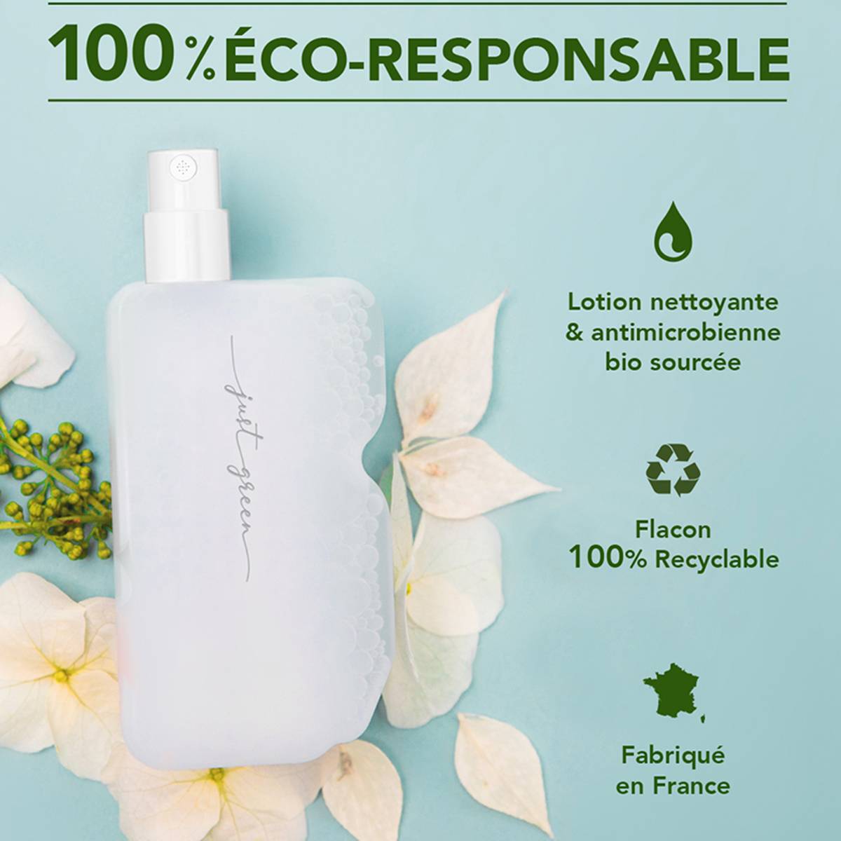 Spray Nettoyant 15ml Antibactérien et Compact-1