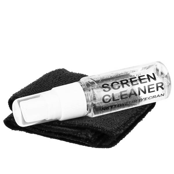 Kit nettoyeur Écran - Spray 30ml + Chiffon microfibre