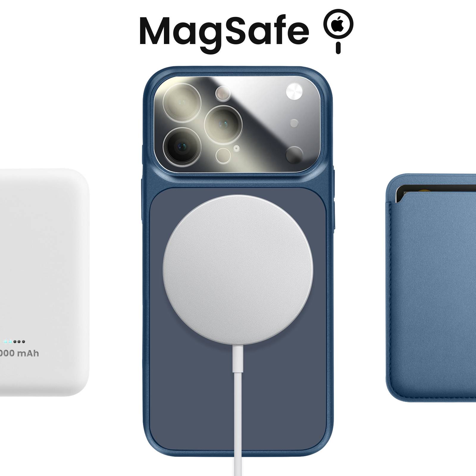 Coque pour iPhone 13 Pro Compatible MagSafe Finition AG Glass Mate-3