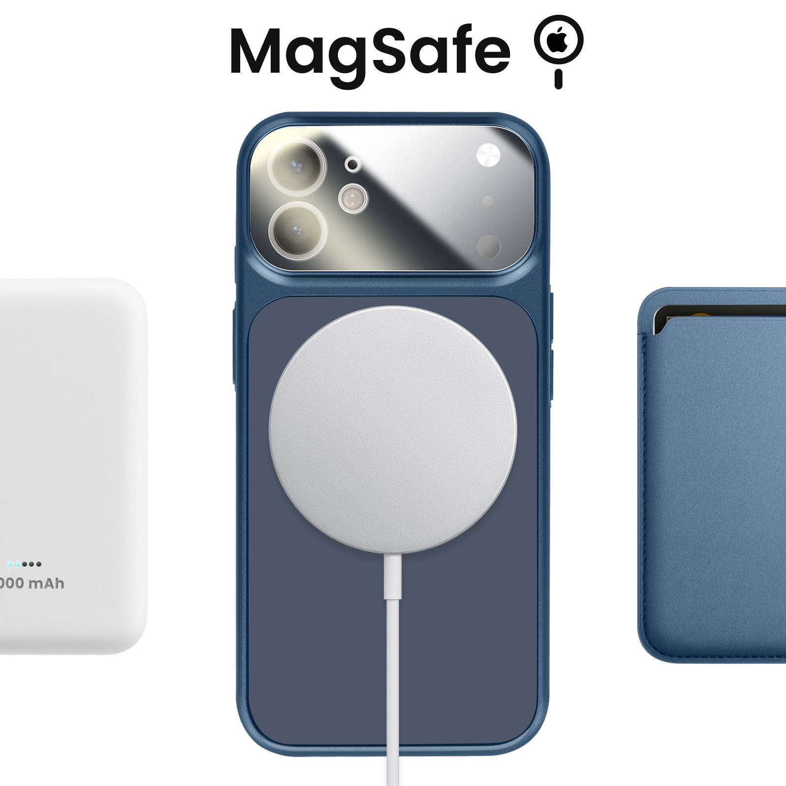 Coque pour iPhone 12 Compatible MagSafe Finition AG Glass Mate-3
