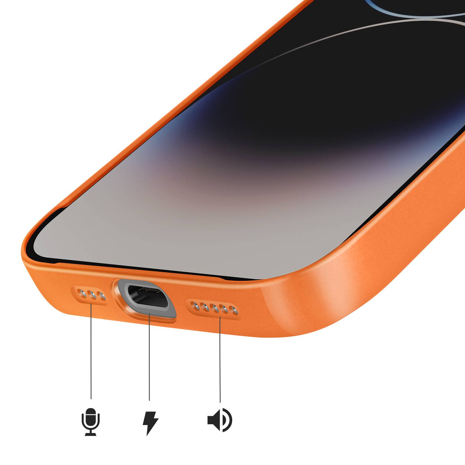Coque pour iPhone 14 Pro Max Compatible MagSafe Finition AG Glass Mate-4
