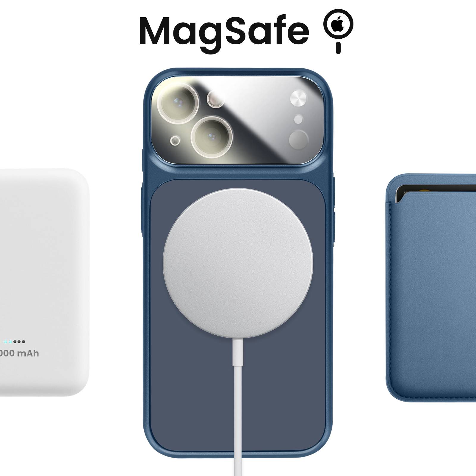 Coque pour iPhone 13 Compatible MagSafe Finition AG Glass Mate-3