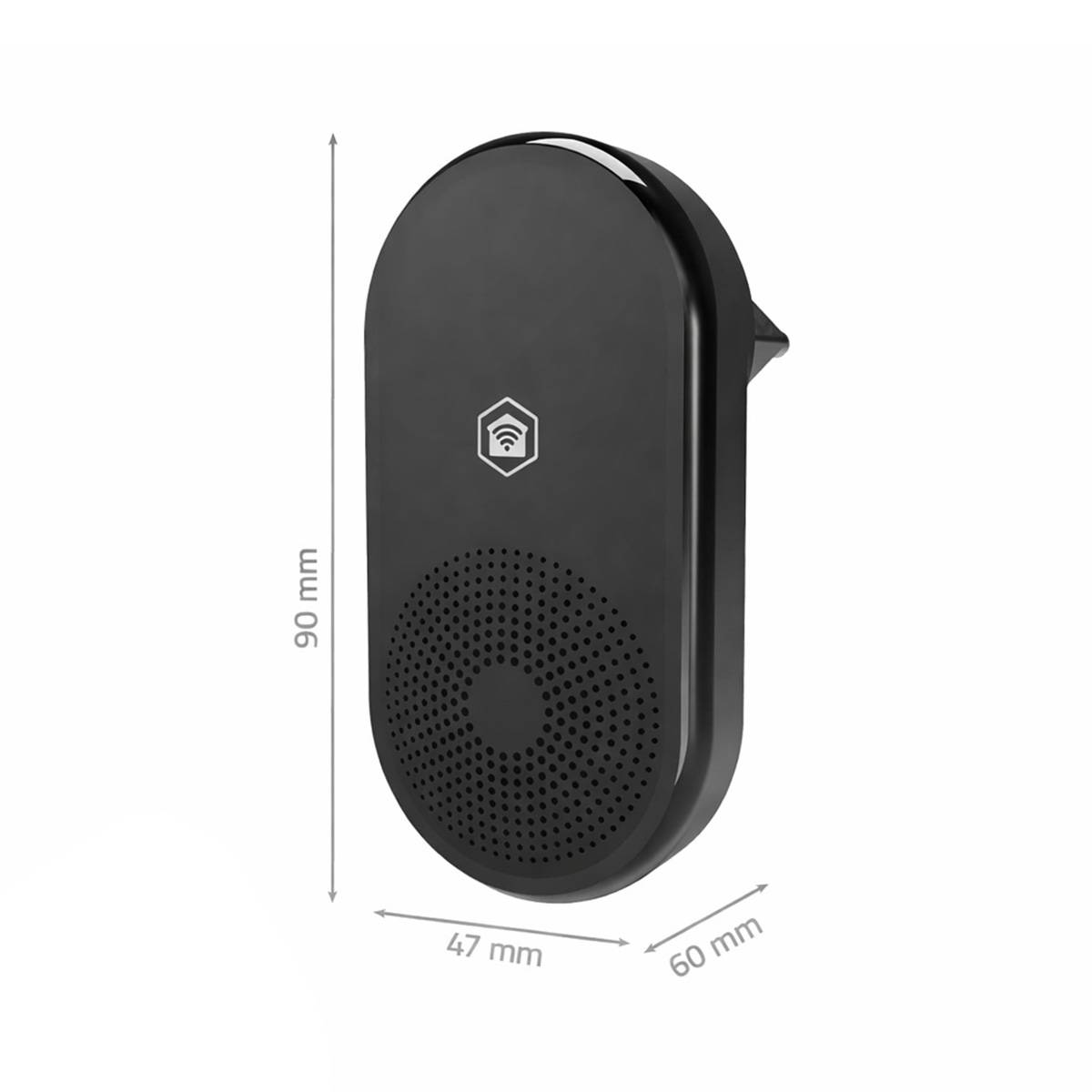 Carillon de Porte sans fil RF 433 MHz SmartLife 55 Mélodies Volume Réglable-3