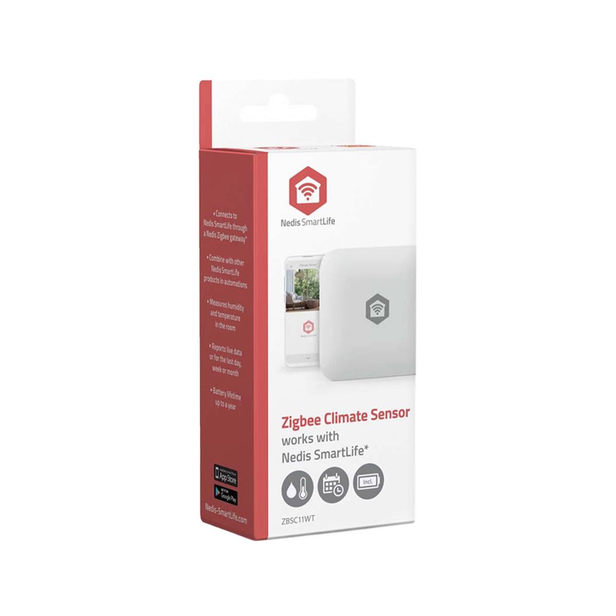 Capteur de Température et d’Humidité Zigbee 3.0 Compatible Android et iOS-4