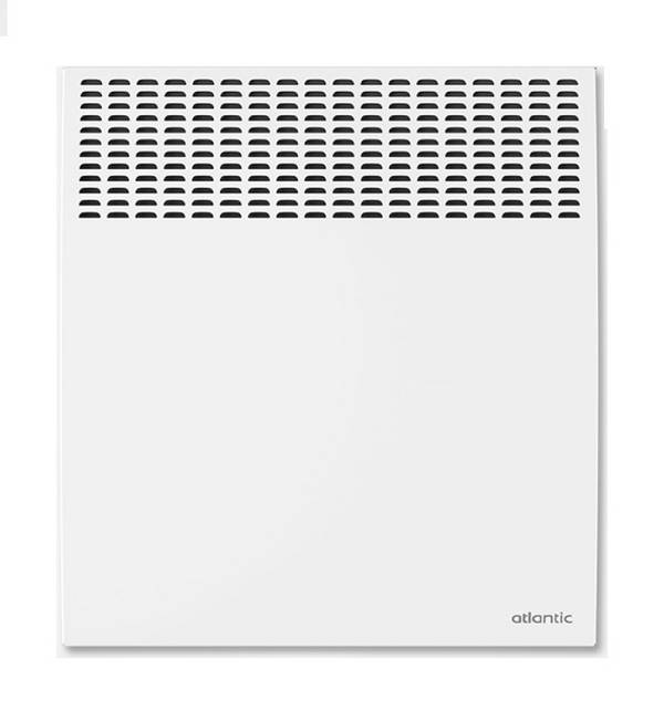 Convecteur électrique F617 blanc 1250W - ATLANTIC - 561732