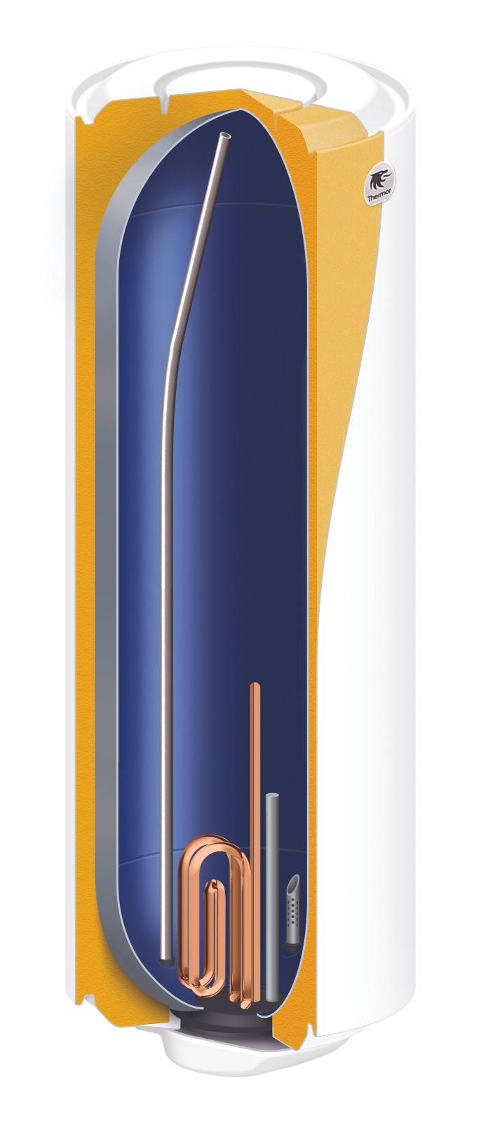Chauffe-eau Thermor 150l Chauffe-eau électrique 150l, Blindé, Vertical, Mural, Mono - Thermor-1