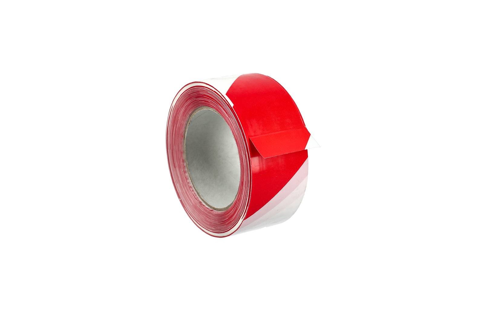 Ruban adhésif rouge et blanc PVC 350 50 mm x 66 m - EUROCELL - PE07PA0034-1