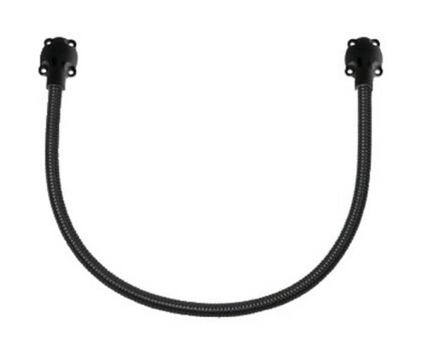 Flexible de passage de câbles noire 50cm diametre 9/7mm - SEWOSY - DLN7