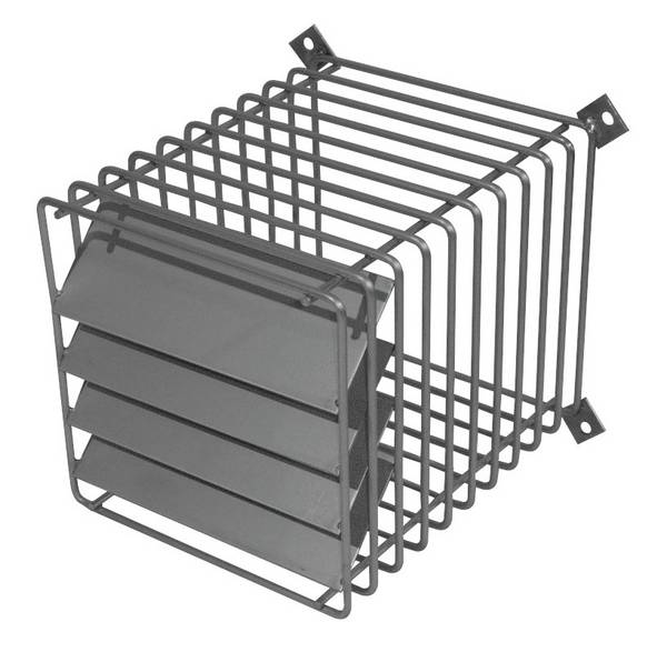 Grille avec déflecteur UBBINK- UBBINK - 200201