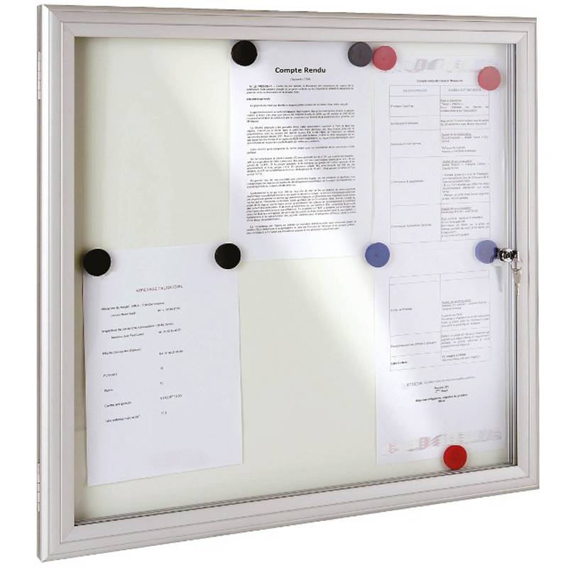 Vitrine extérieure Reverso avec cadre en aluminium 692X518X35mm - SATA - VERV4AN3VM-0
