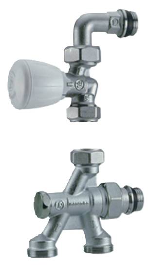 Corps thermostatisable 4 voies R436/1TG 1/2"-18- GIACOMINI - R436IX044-0