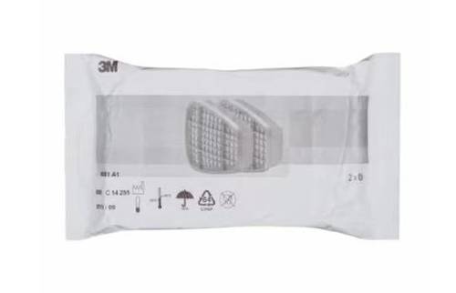 Filtres antigaz et antivapeur série 6000 A1 - 3M - K6051-1