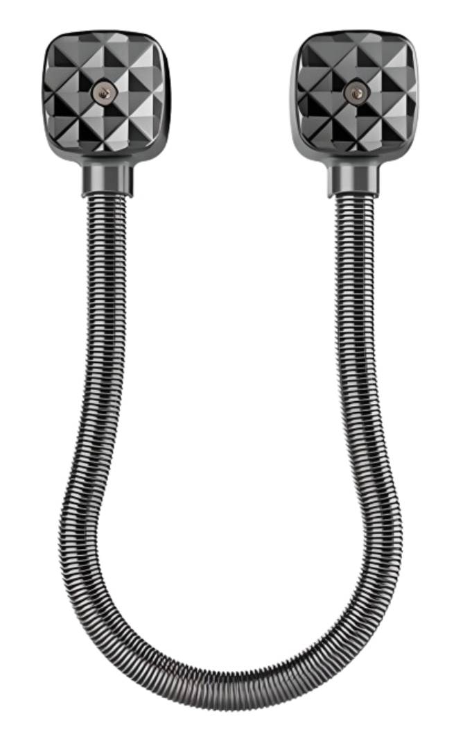 Passage de câble en applique diamètre 7mm + gain inox 40cm - SEWOSY - EFLEX-7-0