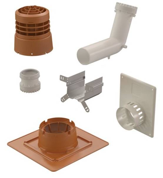 Kit 2 en 1 CHEMILUX B22p-B23p concentrique D80 ocre plafond et mural - UBBINK - 184449-0