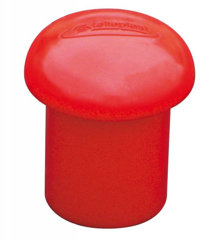 Embout de sécurité rouge 25 pièces - TALIAPLAST - 600413-0