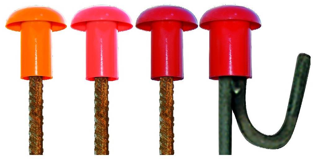 Embout de sécurité rouge 25 pièces - TALIAPLAST - 600413-1
