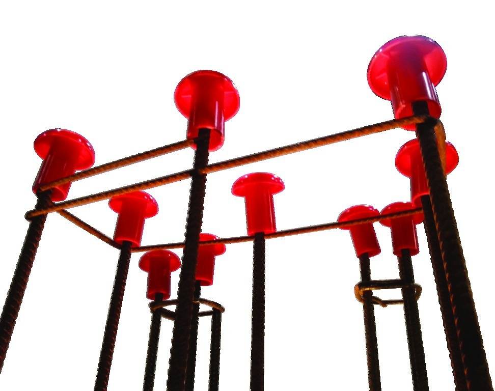 Embout de sécurité rouge 25 pièces - TALIAPLAST - 600413-2