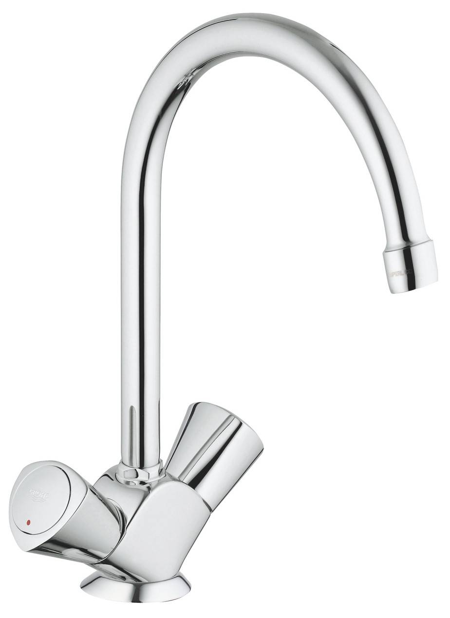 Mélangeur évier Chromé Grohe 31067001-0