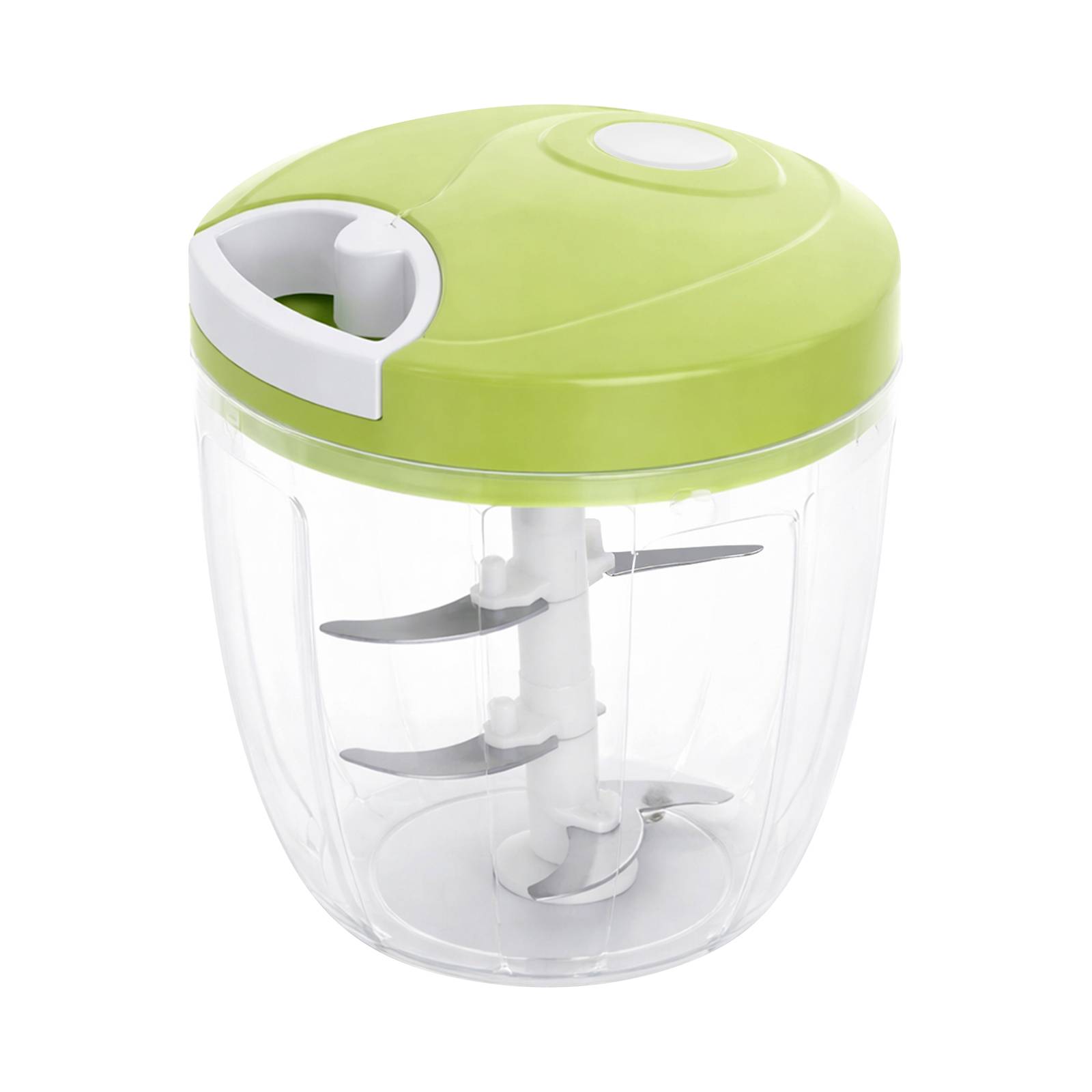 Hachoir Manuel Multifonction Lames Inox et Bol 900 Ml-0