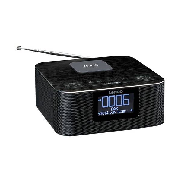 Radio-réveil DAB+ FM Stéréo avec Charge Sans Fil Bluetooth