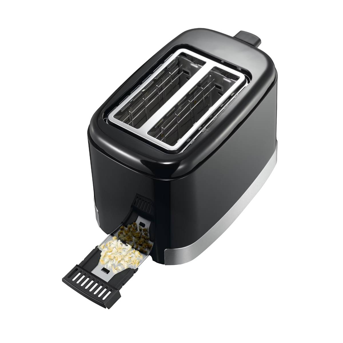 Grille-pain 2 Tranches 800W en Acier Inoxydable Réglable-3