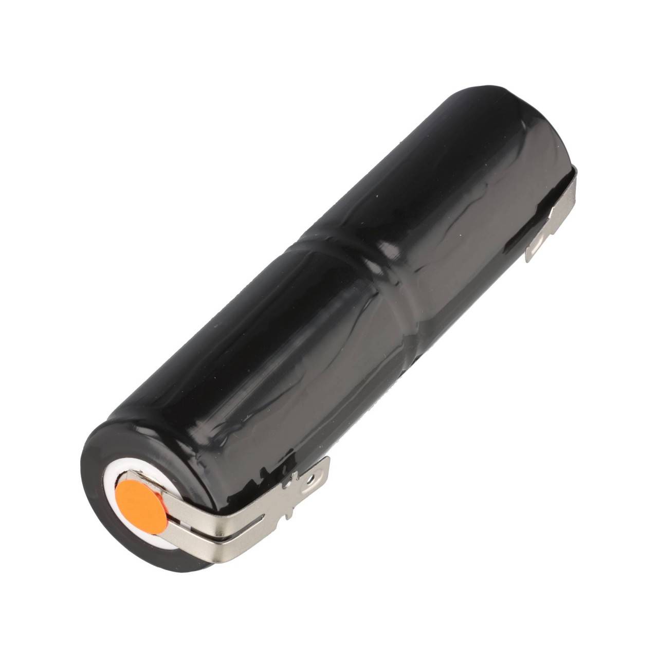 Batterie d'éclairage de secours NiMH 2,4 V 2500 mAh L1x2 Sub-C avec connecteur Faston +4,8 mm / -2,8 mm, remplace...-1