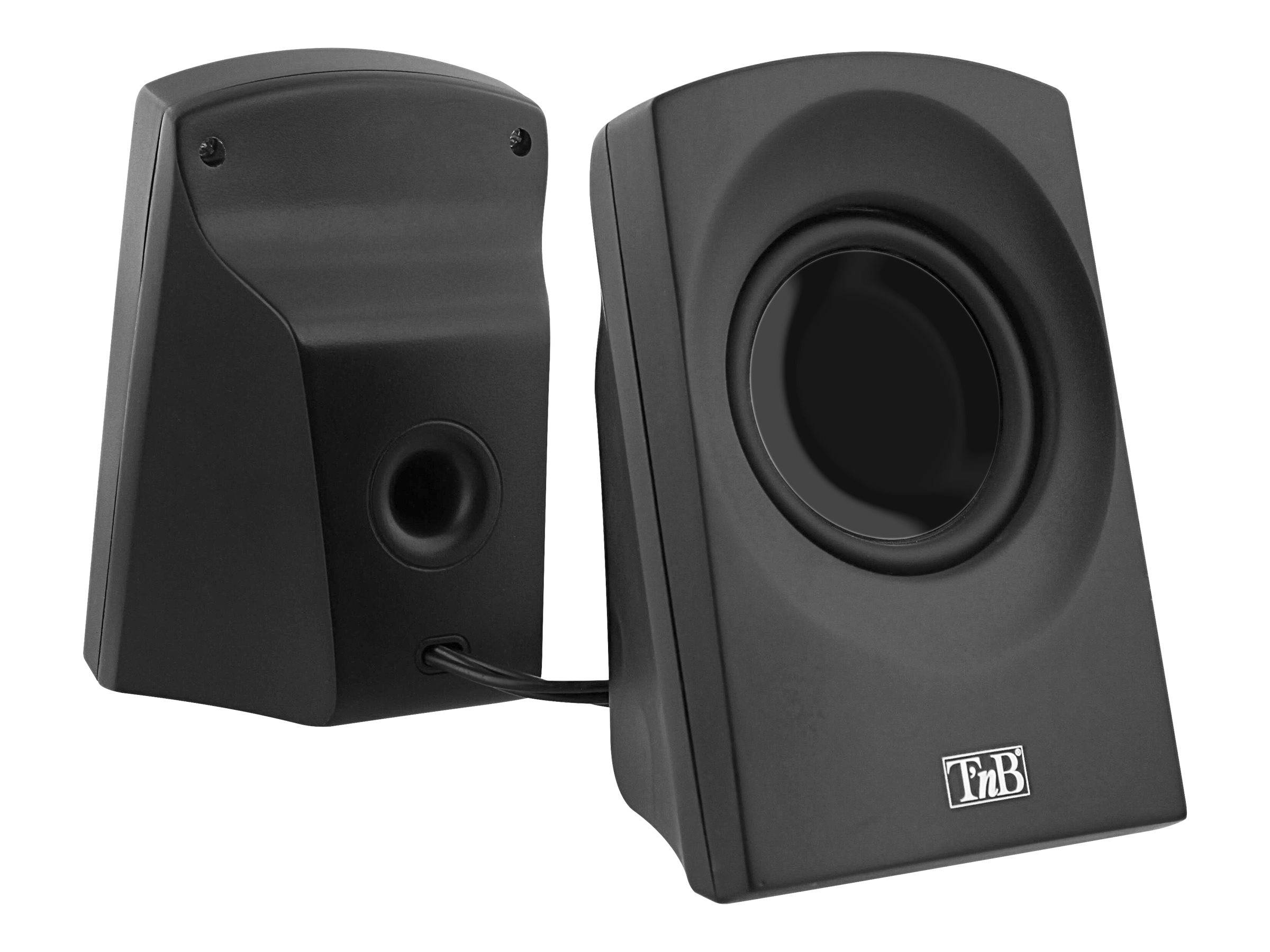 TNB ARK Series - Haut Parleurs 2.0 6W Peak Power - noir-0