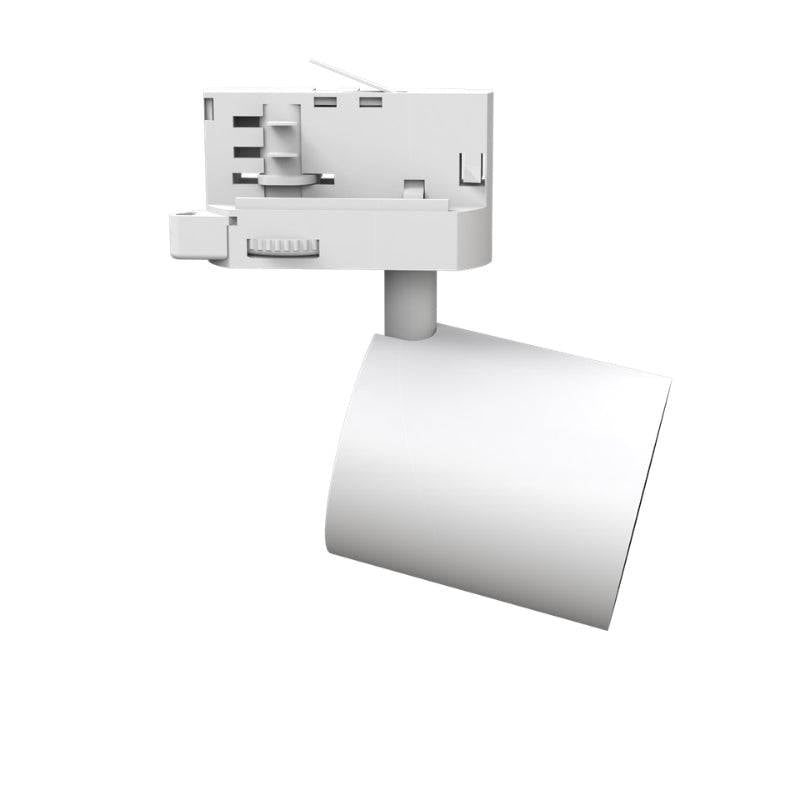 Spot LED sur Rail Blanc Triphasé 24W 36° TRIAC Dimmable - Blanc Neutre 4000K - 5500K - SILAMP-2