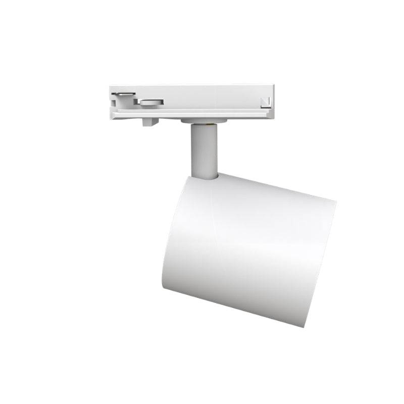 Spot LED sur Rail Blanc Monophasé 24W 36° TRIAC Dimmable - Blanc Chaud 2300K - 3500K - SILAMP-2