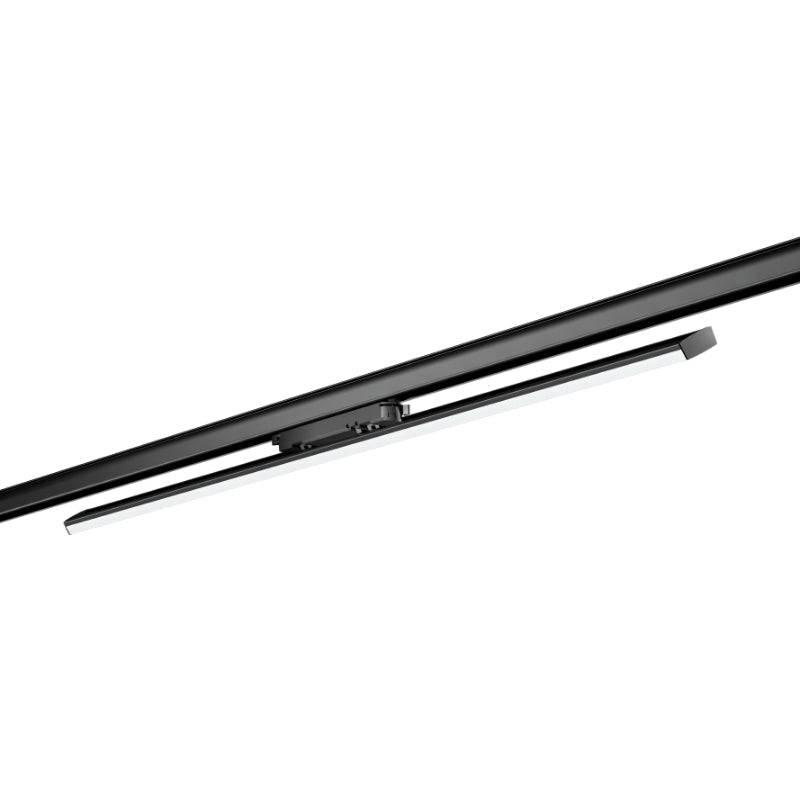 Linéaire sur Rail Triphasé 15-30W Ajustable 60cm 120° CCT Noir - 3000K/4000K/6000K - SILAMP-1