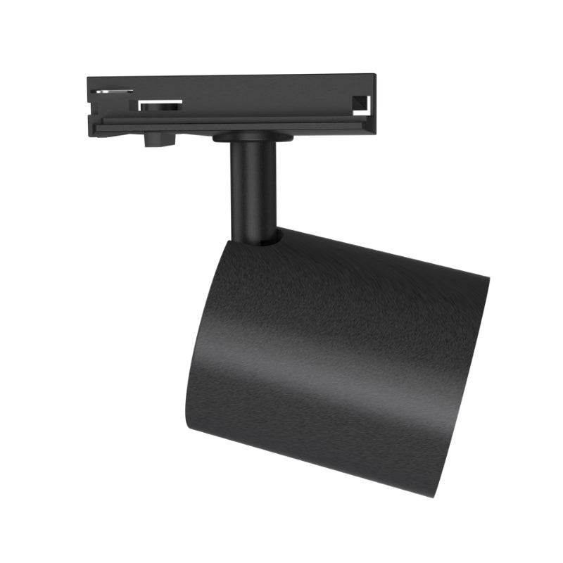 Spot LED sur Rail Noir Monophasé 24W 36° TRIAC Dimmable - Blanc Chaud 2300K - 3500K - SILAMP-4