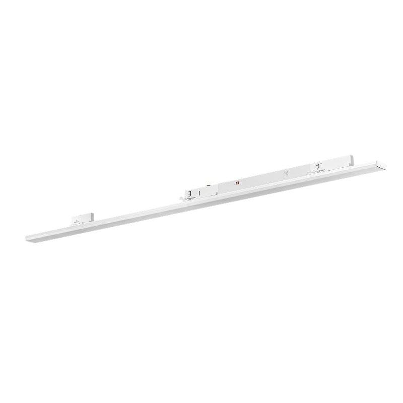 Linéaire sur Rail Triphasé 40-55W Ajustable 120cm 120° CCT Blanc - 3000K/4000K/6000K - SILAMP-0