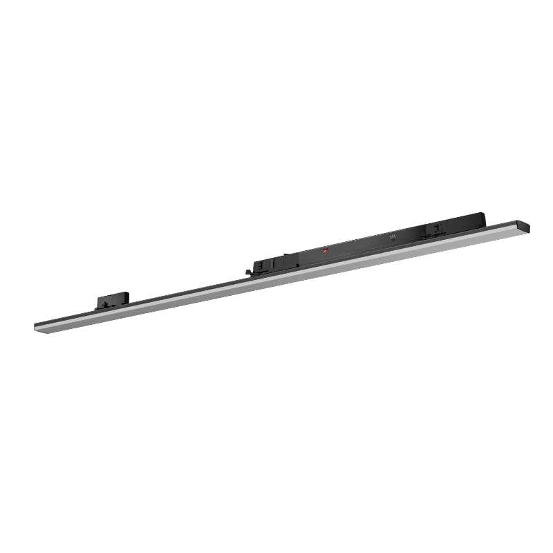 Linéaire sur Rail Triphasé 40-55W Ajustable 120cm 120° CCT Noir - 3000K/4000K/6000K - SILAMP-0