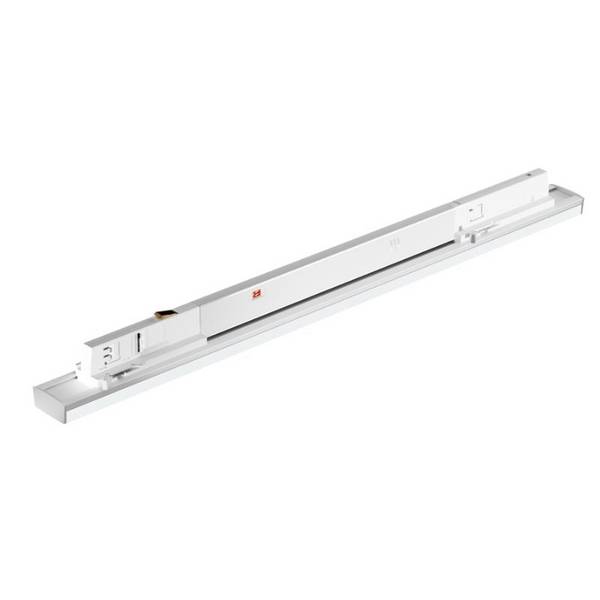 Linéaire sur Rail Triphasé 15-30W Ajustable 60cm 120° CCT Blanc - 3000K/4000K/6000K - SILAMP
