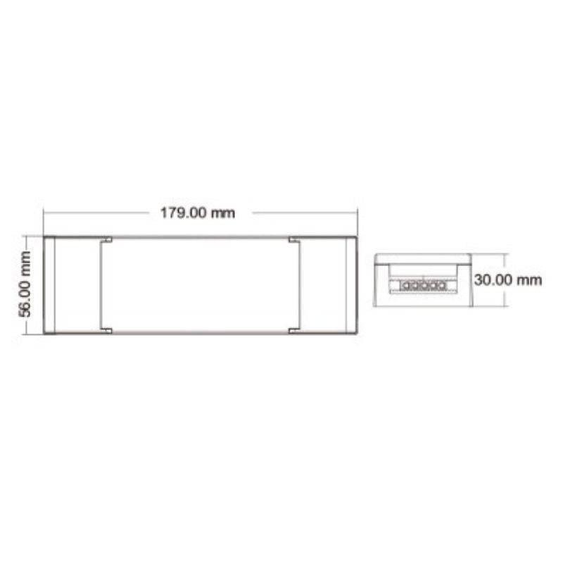 Transformateur LED 220V 24V 75W 3,125A TRIAC Dimmable / Push Dim - SILAMP-2